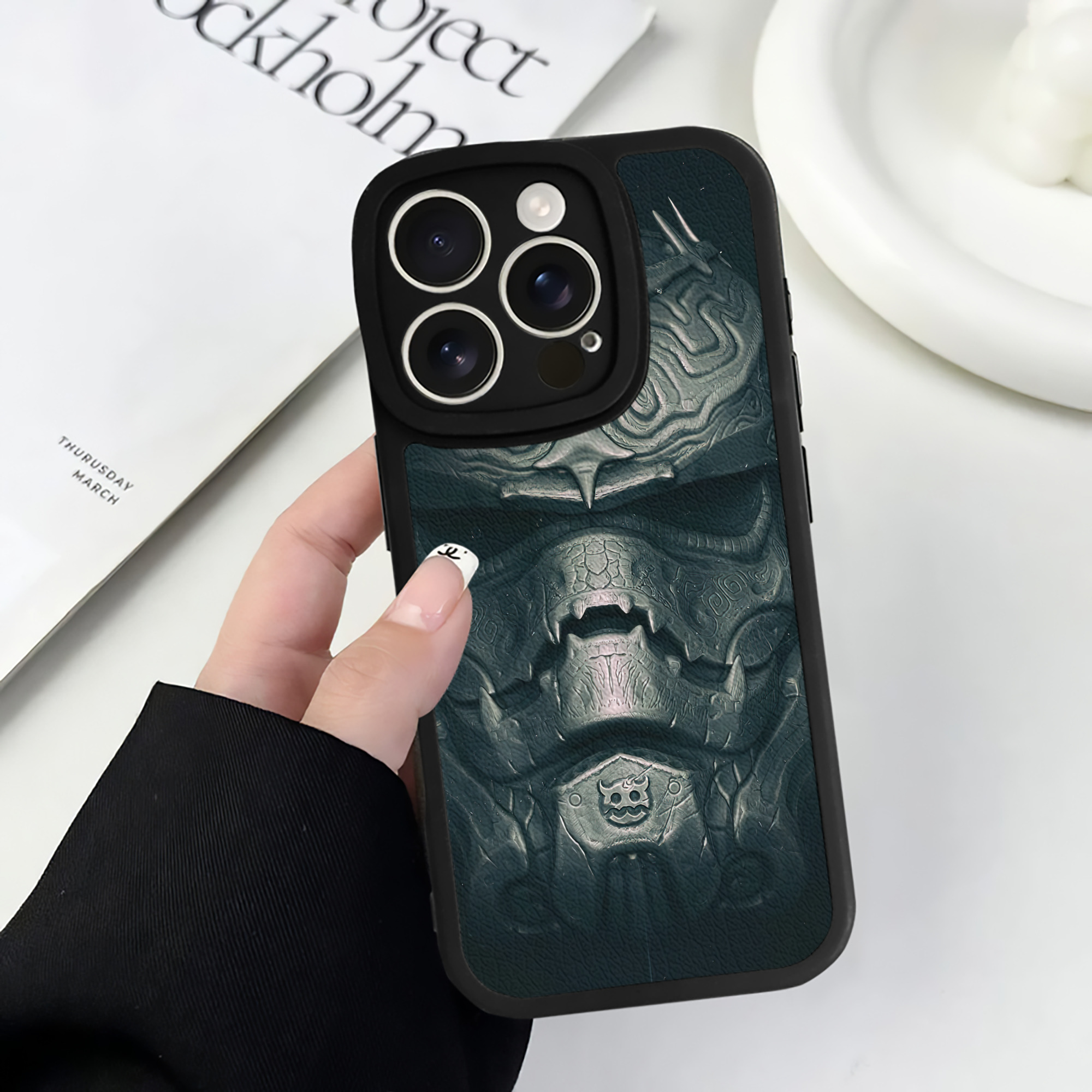（画像用） スター・ウォーズ Star Wars 【iPhone 16シリーズ対応】シリコンスマホケース（レザー調） 材質：シリコン